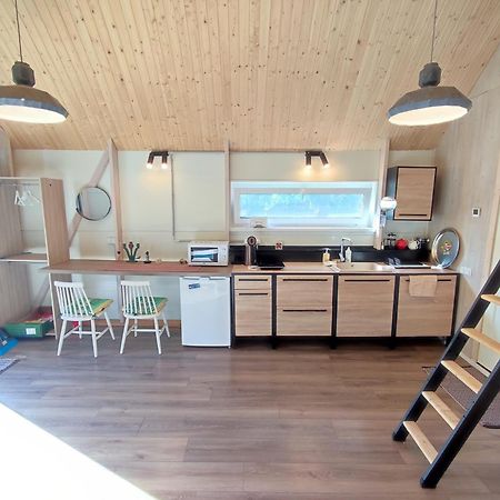 Modern Sauna Cabin In Horse Ranch Liyeplauke Εξωτερικό φωτογραφία