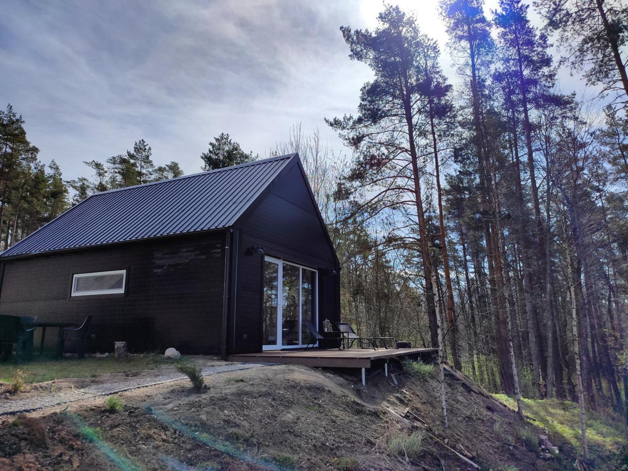 Modern Sauna Cabin In Horse Ranch Liyeplauke Εξωτερικό φωτογραφία