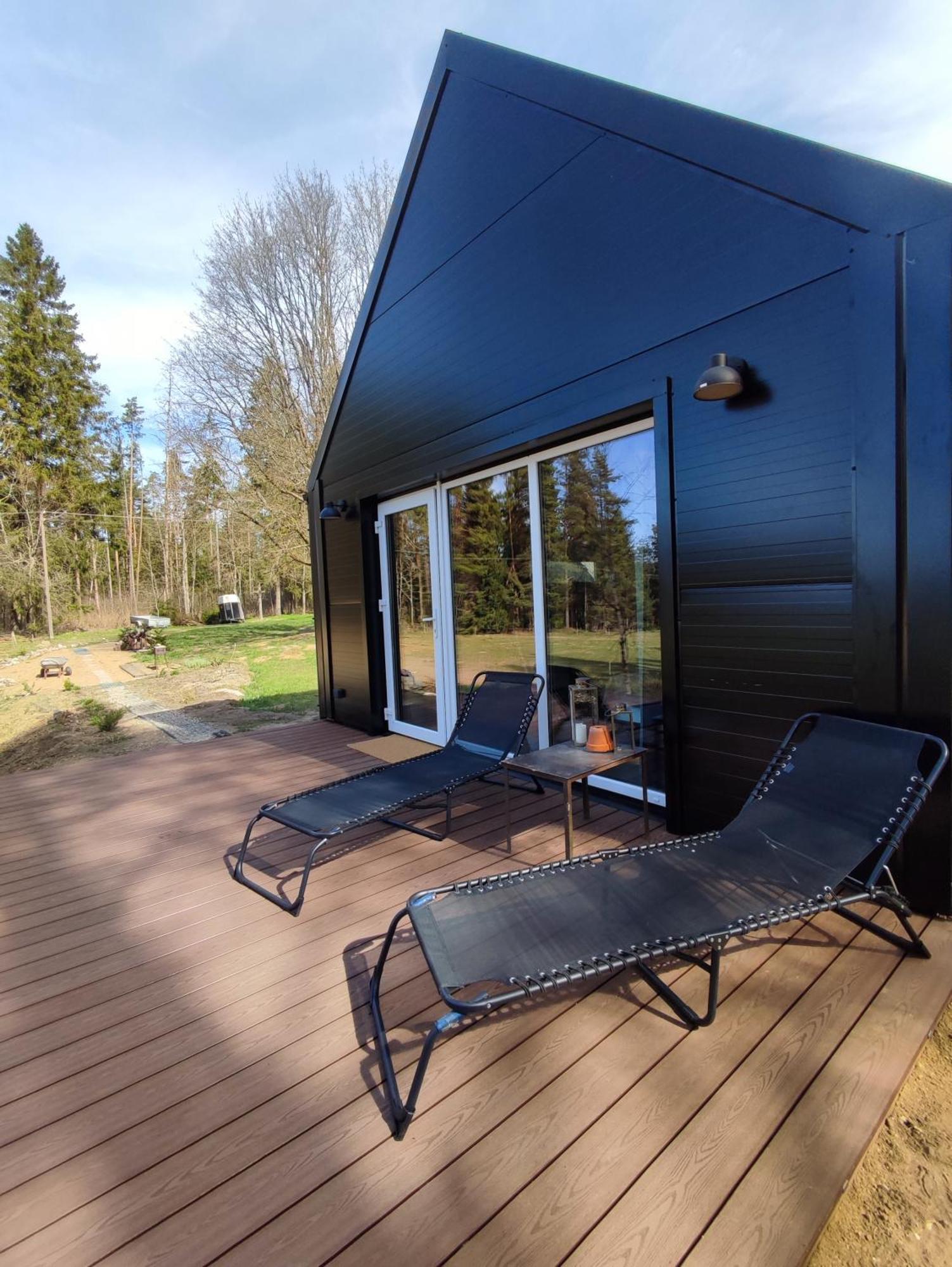 Modern Sauna Cabin In Horse Ranch Liyeplauke Εξωτερικό φωτογραφία