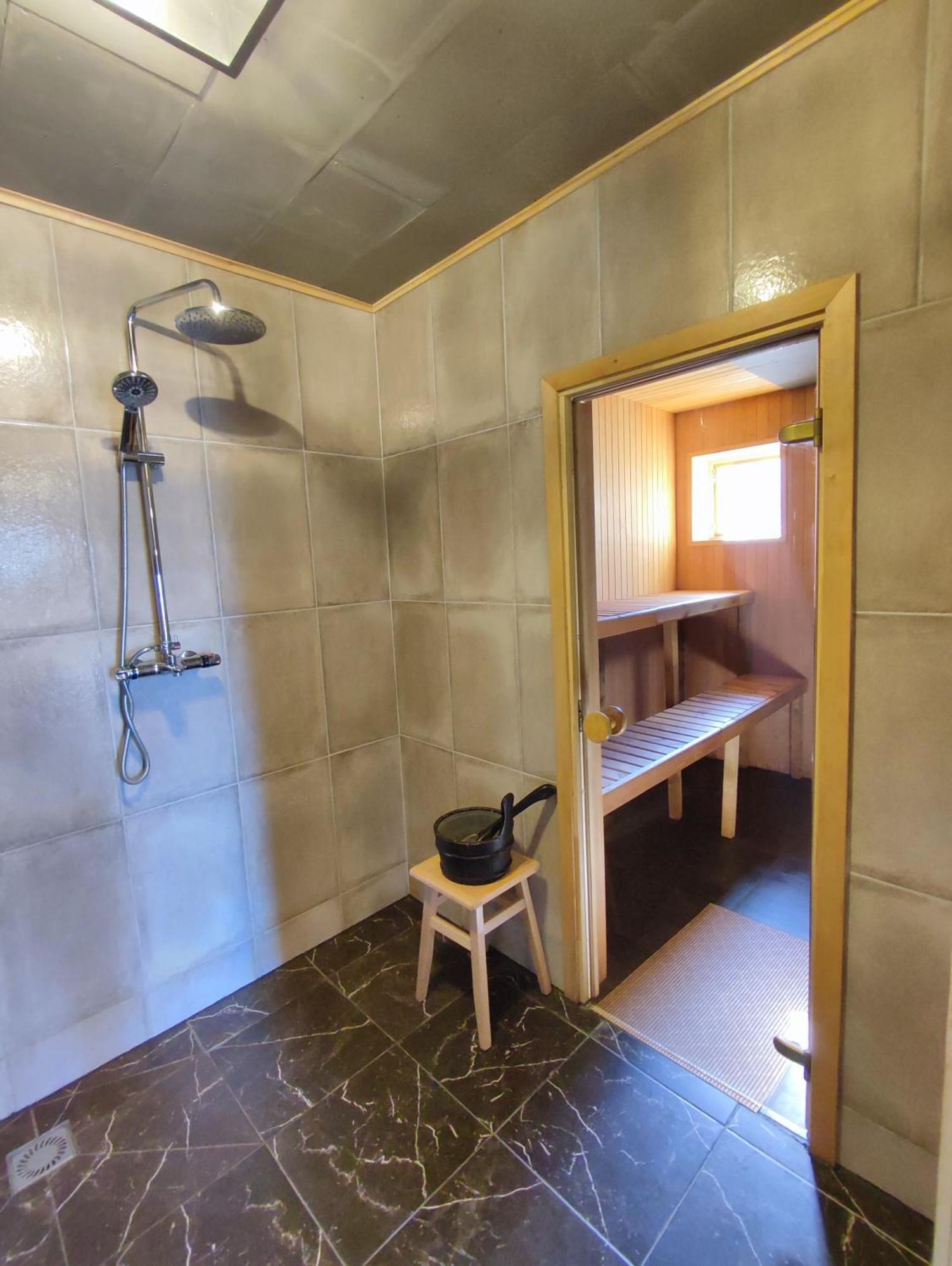 Modern Sauna Cabin In Horse Ranch Liyeplauke Εξωτερικό φωτογραφία